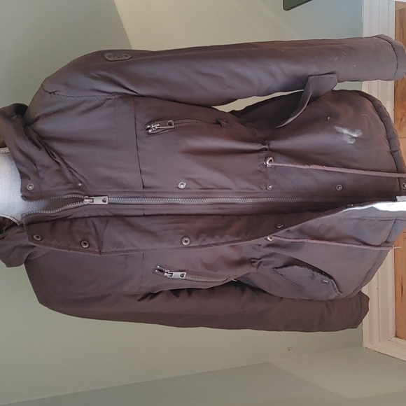 Vero Moda VM Breeze Agnes Parka in Olive Green Size XS - Picture 10 of 15